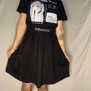 Differential Pleated Skirt unisex